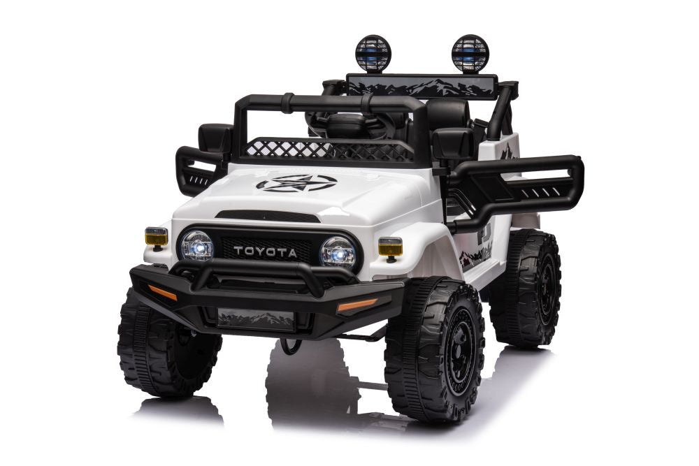 Battery Car Toyota FJ White 4x4 - attēls 8