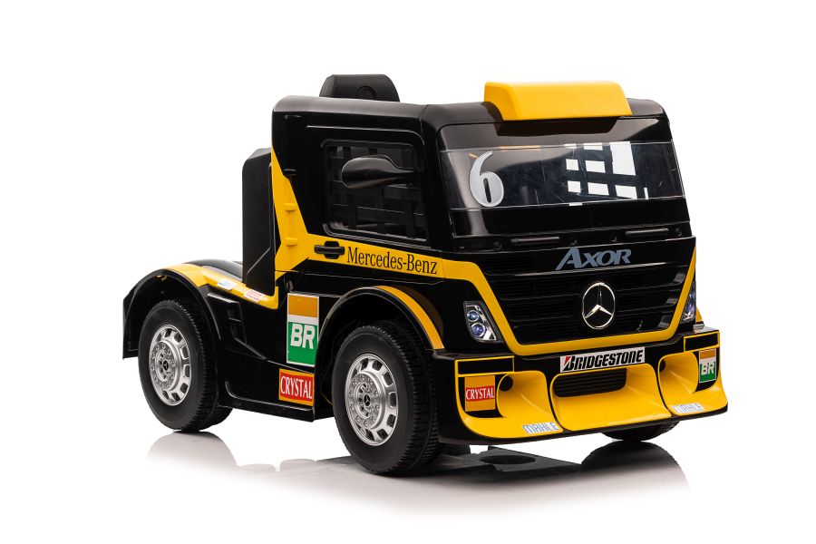 Battery-powered car Mercedes XMX622 Yellow - pilt 8
