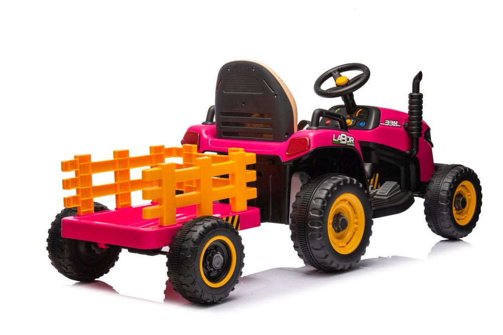 Battery-powered tractor BBH-030 Pink - attēls 8