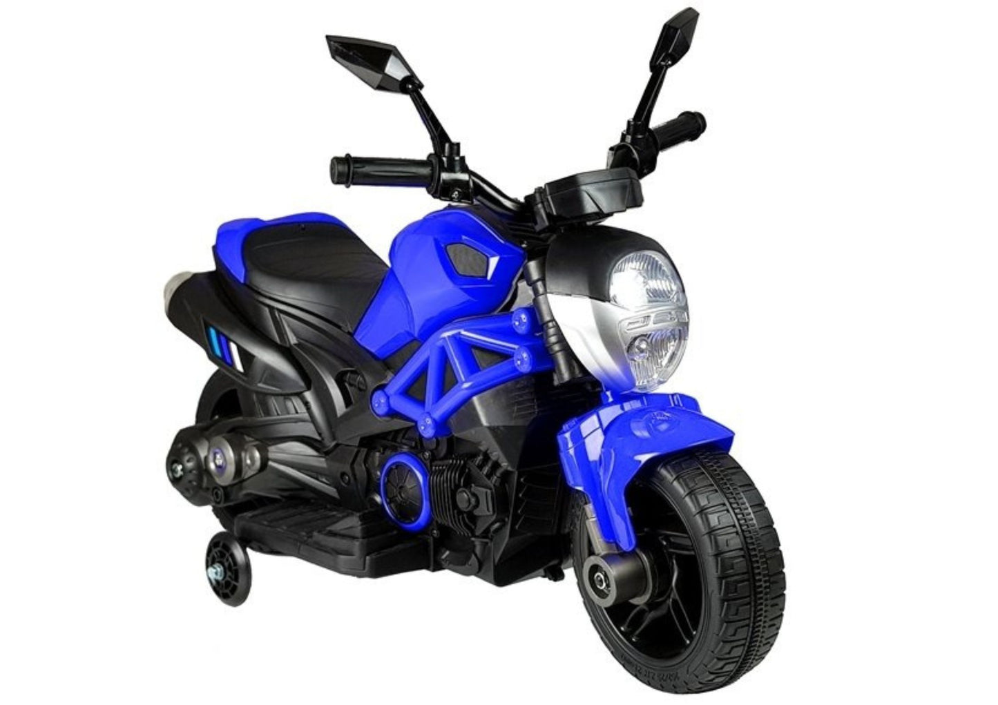 Electric Ride On Motorbike GTM1188 Blue - attēls 8