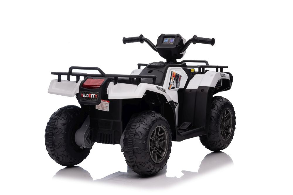 Electric Ride On Quad JC915 White - image 8