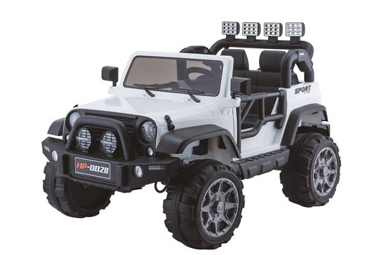 Jeep HP012 Electric Ride On Car - White - pilt 8