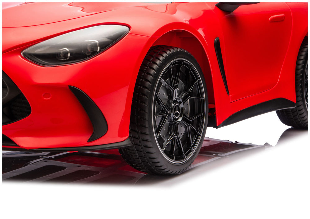 Mercedes GT63 AMG DK-GT63 24V LCD Battery-Operated Car, Red - attēls 8