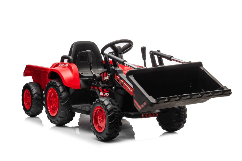 Rechargeable tractor with bucket BW-X002A Red - attēls 8