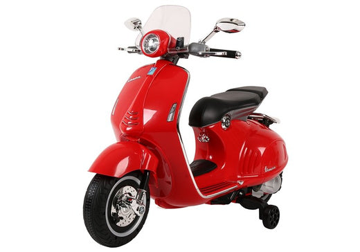 Red Electric Scooter Vespa GTS 300 - attēls 8