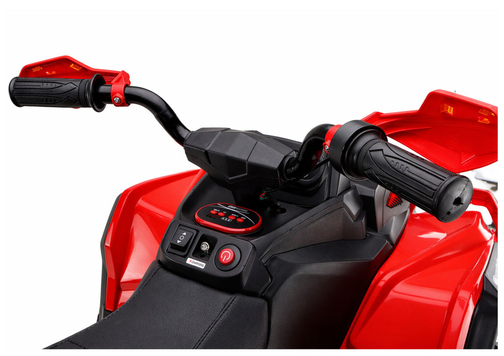 XW-08 4x4 45W Battery-Operated Quad Bike Red - pilt 8