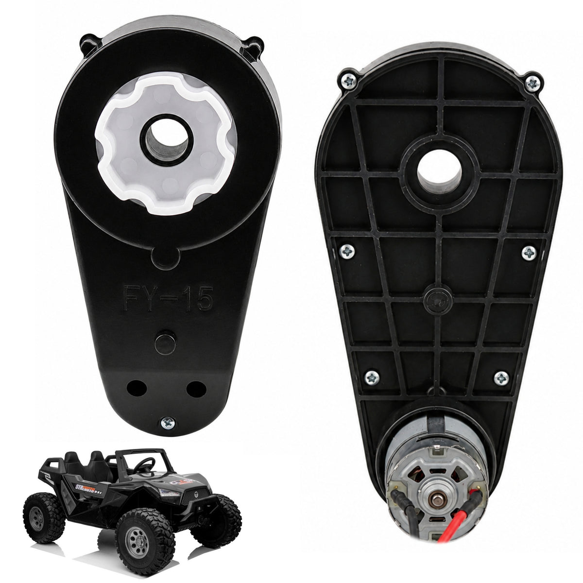 24V Gearbox Motor RPM-25000 for Battery-Powered Vehicle SX1928 - image 5