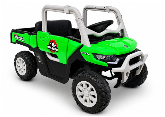 4x4 Battery-Powered Vehicle GTS2299-H 24V Green - image 1
