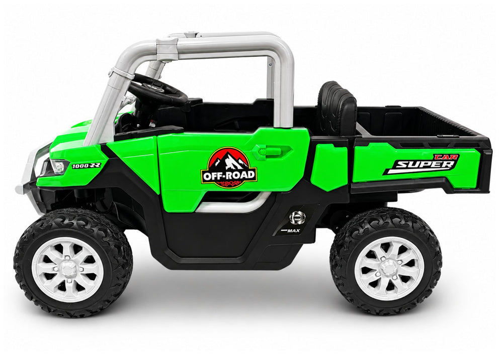 4x4 Battery-Powered Vehicle GTS2299-H 24V Green - image 4