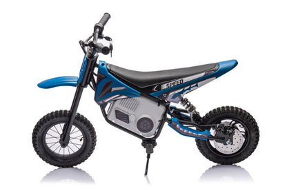 A9901 Blue Battery-powered Cross Bike - attēls 4