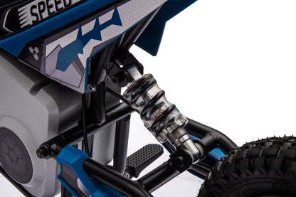 A9901 Blue Battery-powered Cross Bike - attēls 6