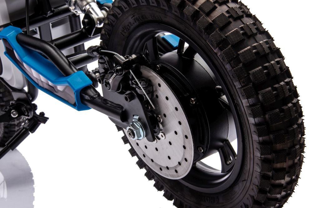 A9901 Blue Battery-powered Cross Bike - attēls 8