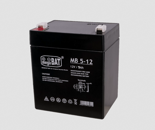 AGM Gel Battery For A Car For A 12V 5Ah Battery - attēls 7