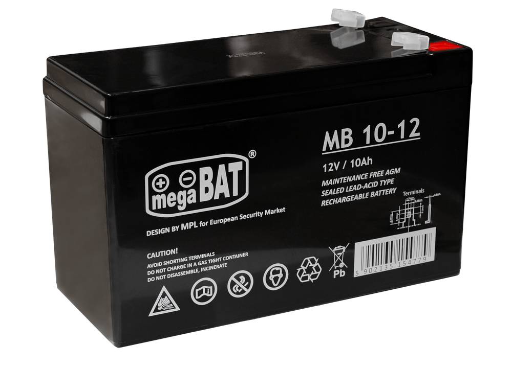AGM Gel Battery For A Car for a 12V10Ah Battery - attēls 1