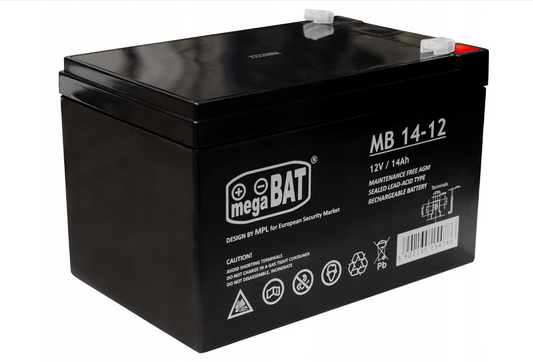 AGM Gel Battery For A Car For A 12V14Ah Battery - attēls 1