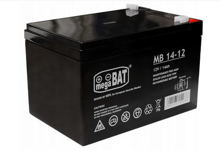 AGM Gel Battery For A Car For A 12V14Ah Battery - attēls 4