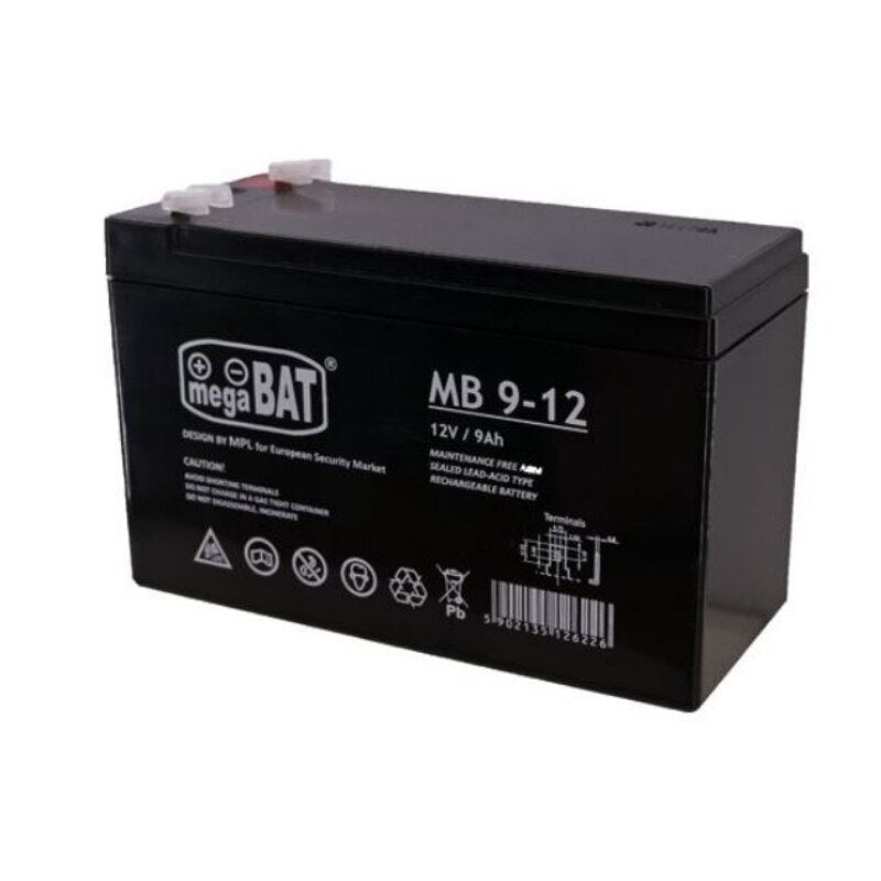 AGM Gel Battery For A Car For A 12V9Ah Battery - attēls 2