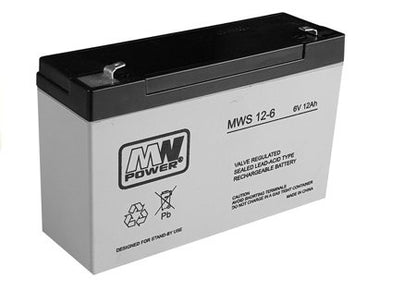 AGM Gel Battery For A Car For A 6V12Ah Battery - attēls 5