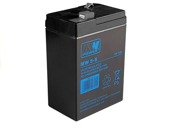 AGM Gel Battery For A Car For A 6V5Ah Battery - attēls 3