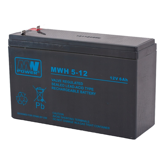 AGM Gel Car Battery for 12v6Ah Battery - attēls 1