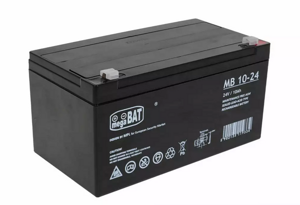 AGM Vehicle Gel Battery 24V10AH Battery - attēls 3