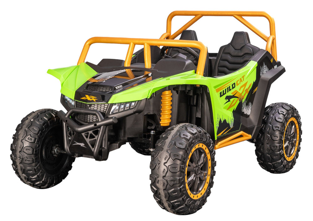 Arctic Cat WILDCAT XX 24V14AH Green Buggy Battery Operated Vehicle - attēls 2