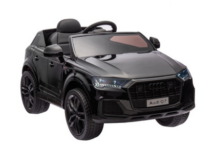 Audi Q7 Black Painted Battery Car - attēls 1