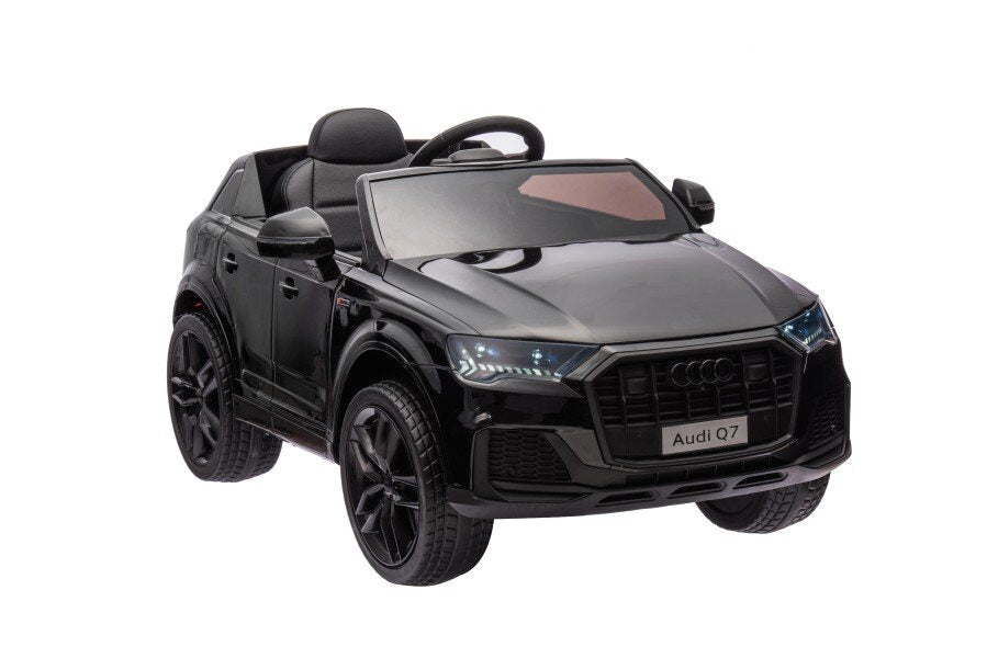 Audi Q7 Black Painted Battery Car - attēls 2