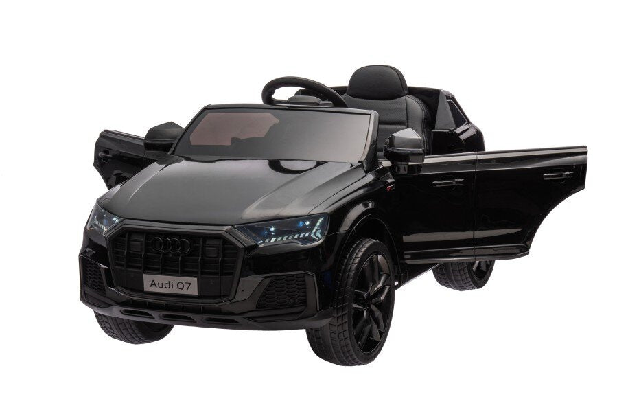 Audi Q7 Black Painted Battery Car - attēls 3