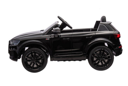 Audi Q7 Black Painted Battery Car - attēls 4