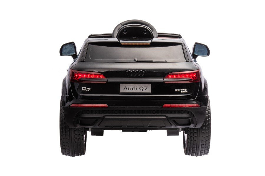 Audi Q7 Black Painted Battery Car - attēls 5