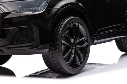 Audi Q7 Black Painted Battery Car - attēls 6