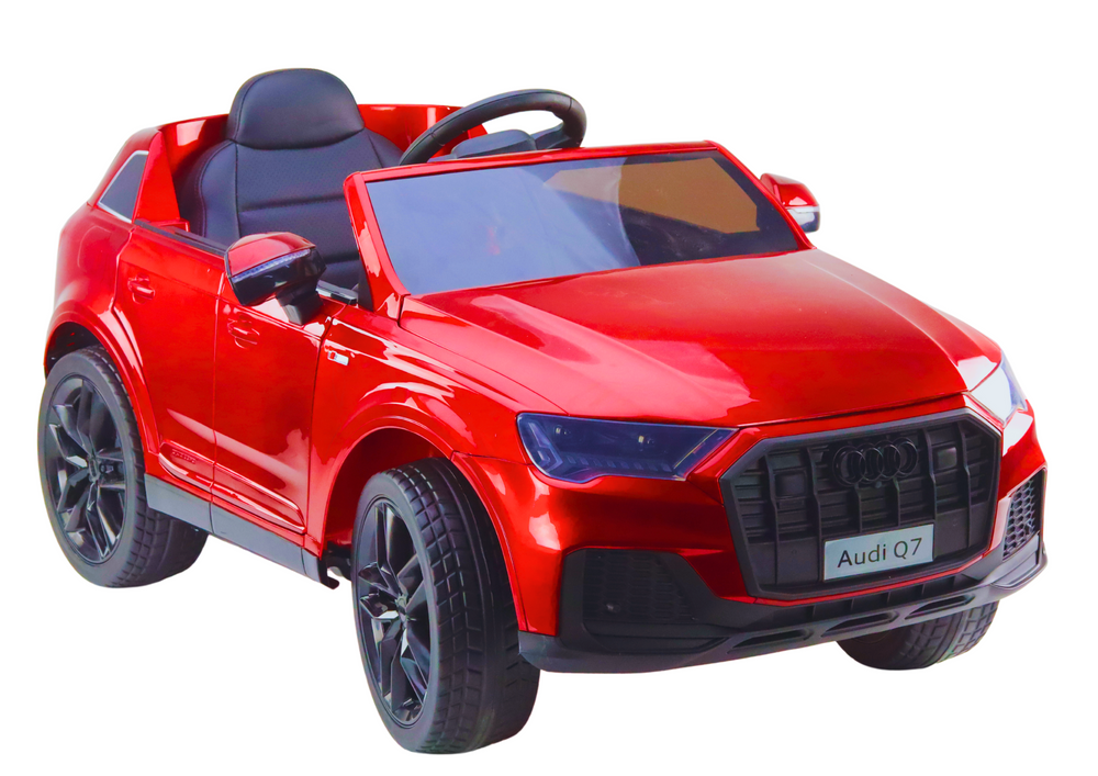 Audi Q7 Red Painted Battery Car - attēls 1