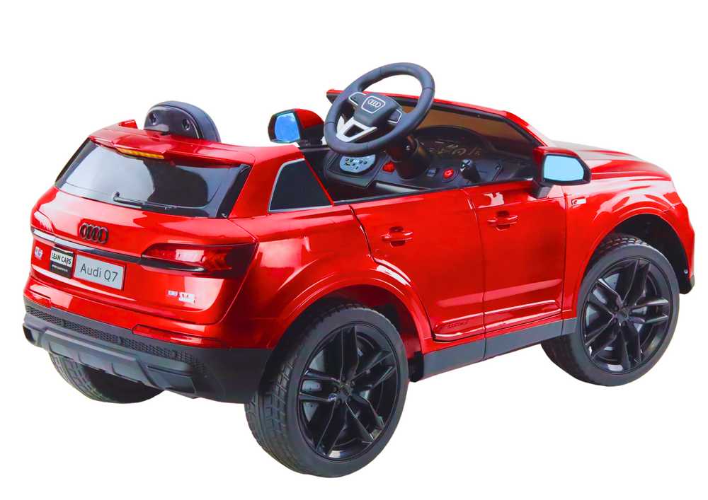 Audi Q7 Red Painted Battery Car - attēls 3
