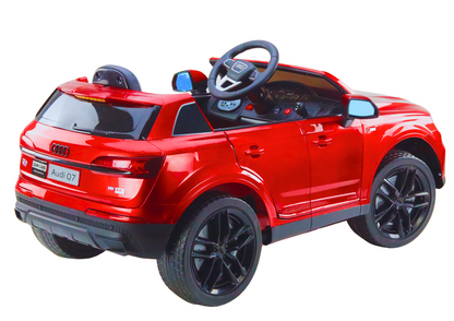 Audi Q7 Red Painted Battery Car - attēls 3
