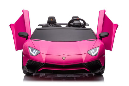 Auto Battery Lamborghini XXL A8803 Pink 24V - attēls 4