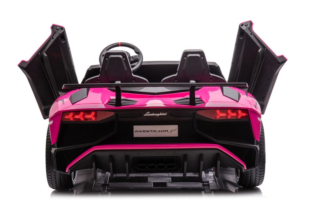 Auto Battery Lamborghini XXL A8803 Pink 24V - attēls 5