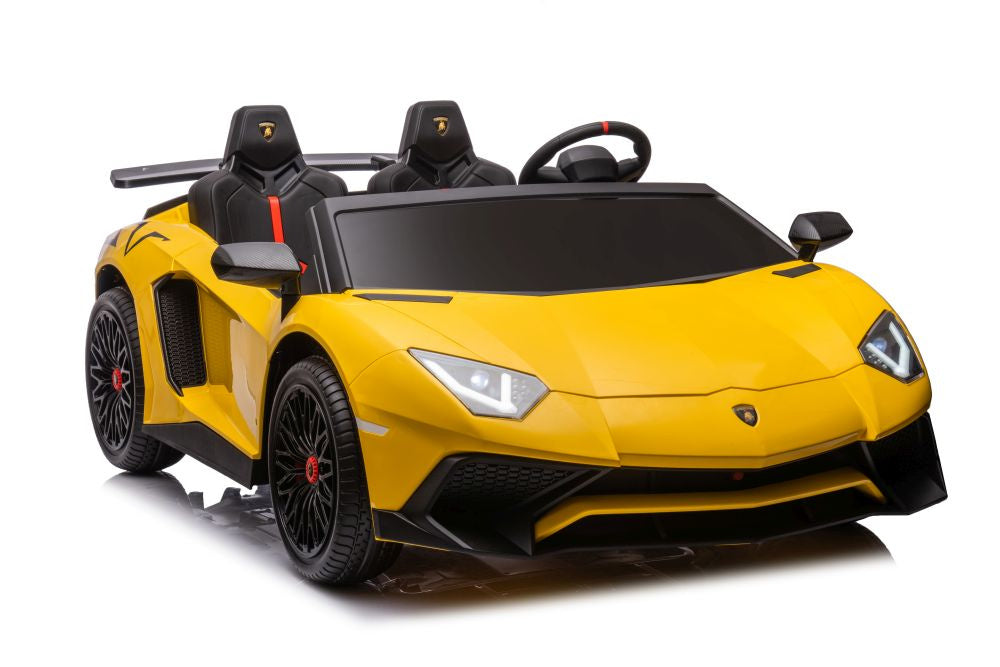 Auto Battery Lamborghini XXL A8803 Yellow 24V - attēls 1