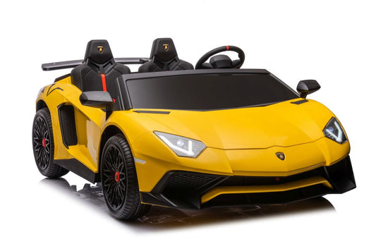 Auto Battery Lamborghini XXL A8803 Yellow 24V - attēls 1