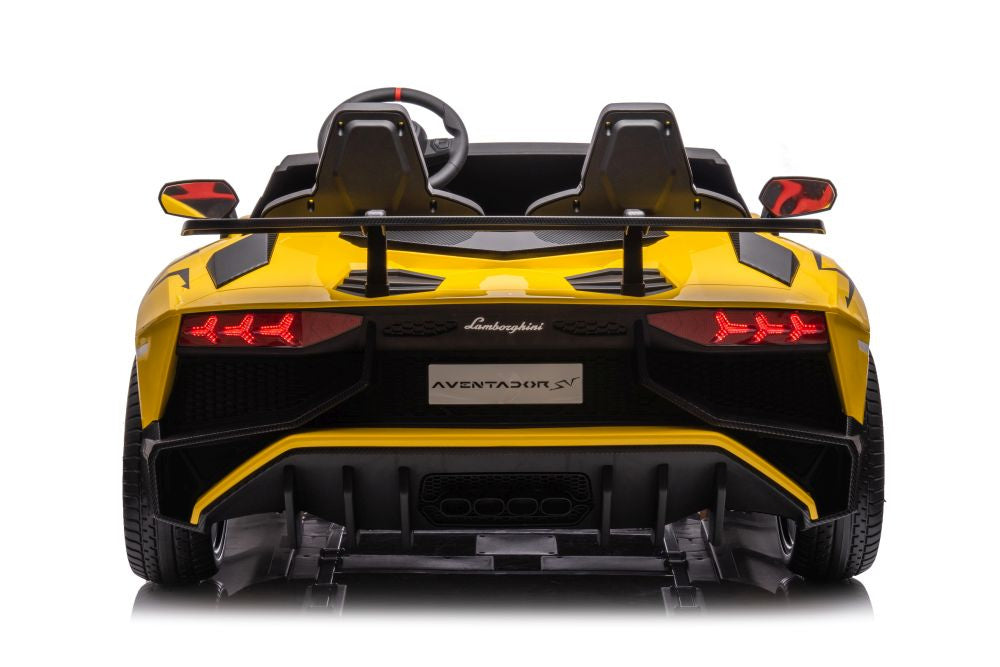 Auto Battery Lamborghini XXL A8803 Yellow 24V - attēls 3