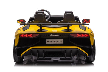 Auto Battery Lamborghini XXL A8803 Yellow 24V - attēls 3