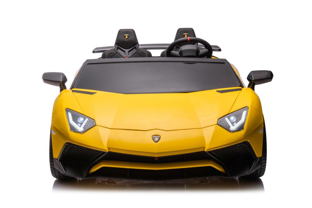Auto Battery Lamborghini XXL A8803 Yellow 24V - attēls 5