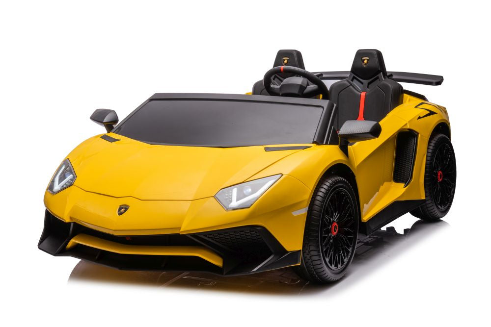 Auto Battery Lamborghini XXL A8803 Yellow 24V - attēls 6
