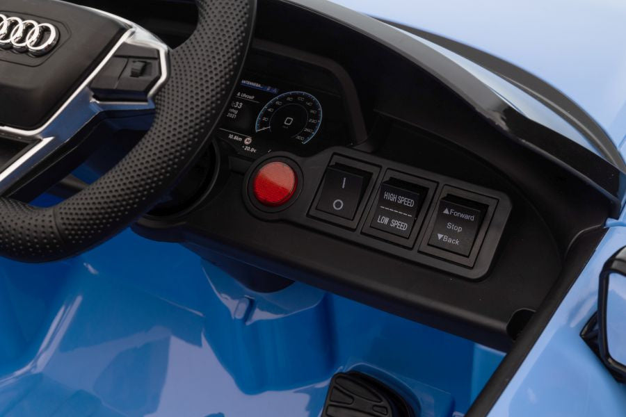 Battery Car Audi E-Tron GT Blue QLS-6888 - attēls 5
