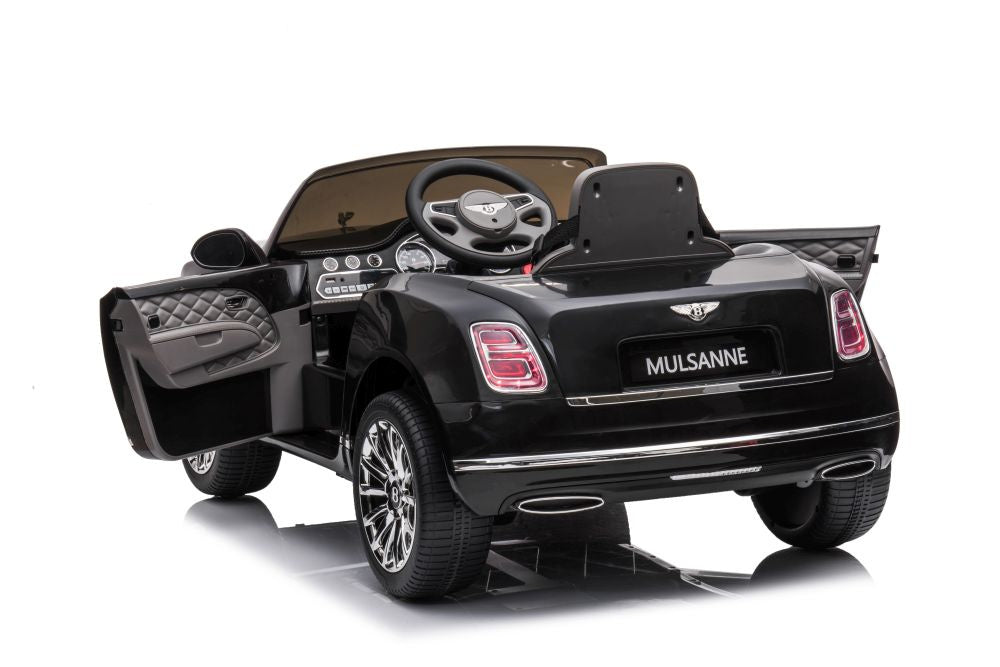 Battery Car Bentley Mulsanne Black Painted - image 4