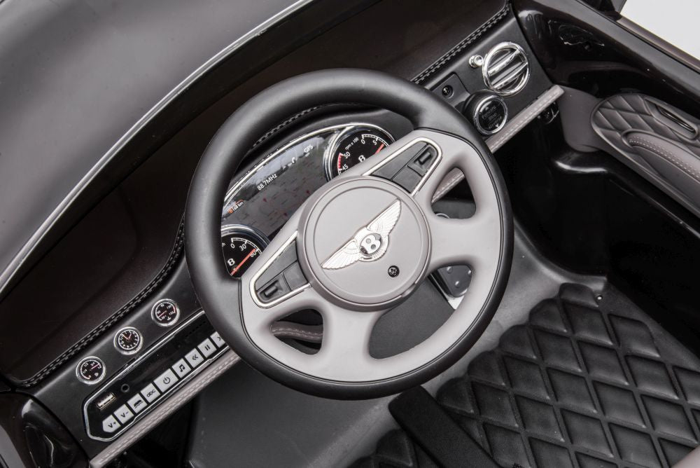 Battery Car Bentley Mulsanne Black Painted - image 8