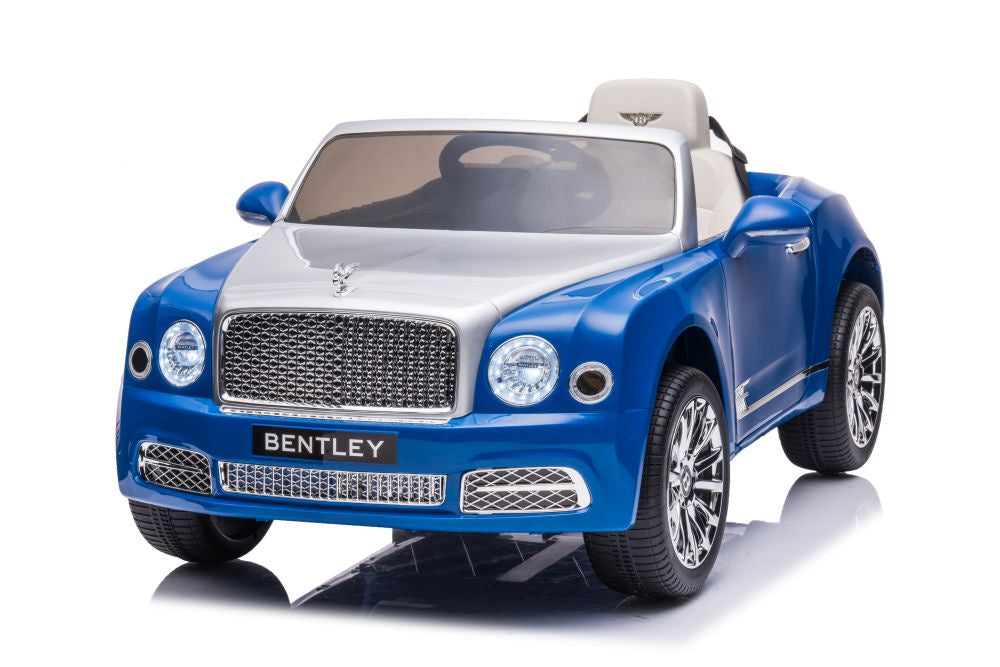 Battery Car Bentley Mulsanne Blue - attēls 2