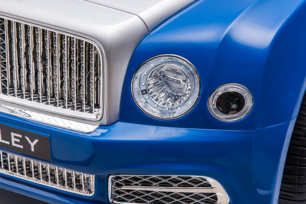 Battery Car Bentley Mulsanne Blue - attēls 5