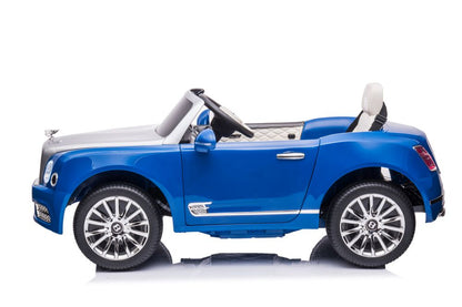 Battery Car Bentley Mulsanne Blue Painted - image 3