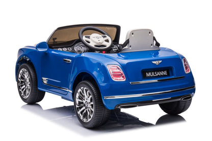 Battery Car Bentley Mulsanne Blue Painted - image 4